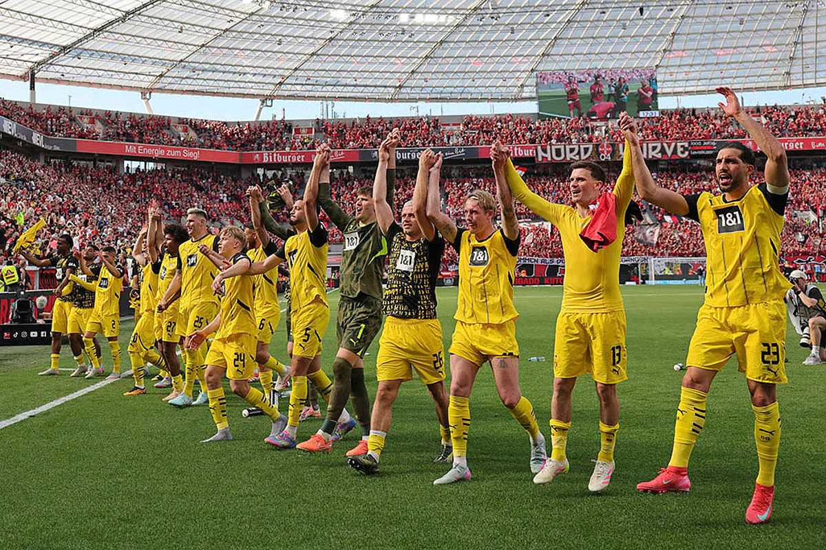 Cover Leverkusen V Dortmund